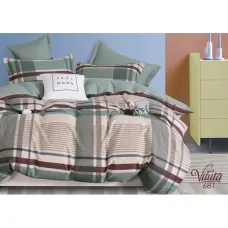 Комплект Постільної Білизни Сімейний 220 х 240 см Сатин Twill Принт (СТ-681С) Комплект Постільної Білизни Сімейний 220 х 240 см Сатин Twill Принт (СТ-681С)
