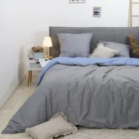 Комплект Постільної Білизни Полуторний 150 х 220 см Сатин Twill Принт (СТ-725П)