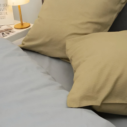 Комплект Постільної Білизни Полуторний 150 х 220 см Сатин Twill Принт(СТ-749П)